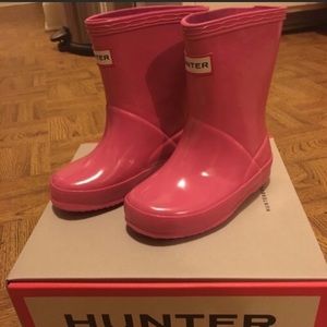 *BNIB HUNTER PUNK RAIN BOOTS—Size US 6 Toddler